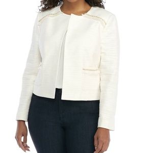 Stretch tweed jacket from The Limited